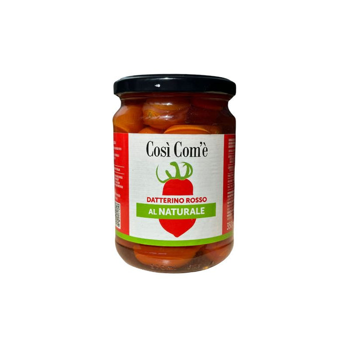 COSI COME Datterino Rosso Red Cherry Tomatoes in Water - Foodcraft Online Store