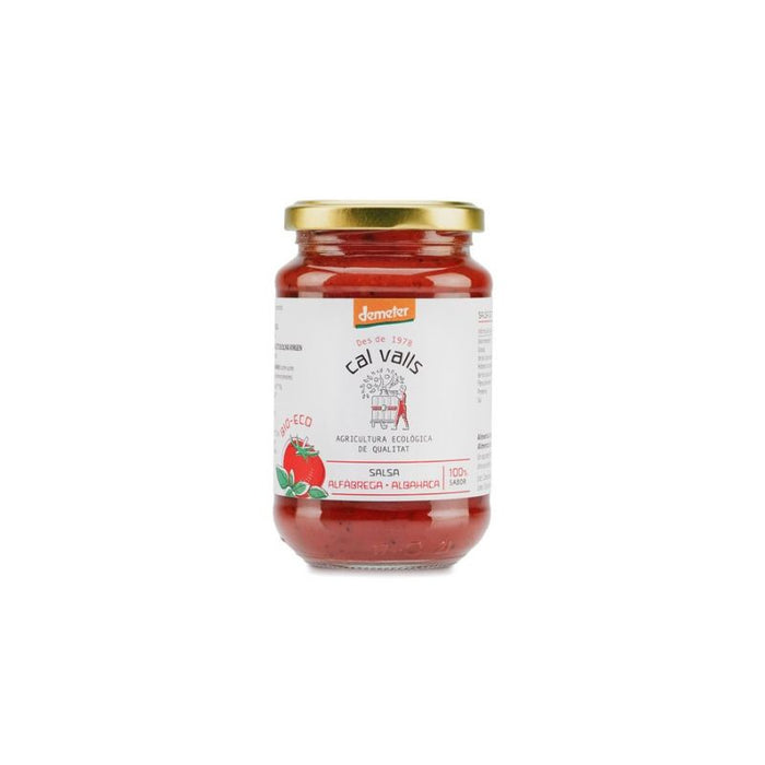 Cal Valls Organic Tomato Sauce with Basi Demeter - Foodcraft Online Store