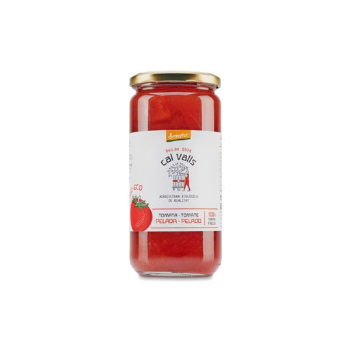 Cal Valls Organic Whole Peeled Tomato Demeter - Foodcraft Online Store