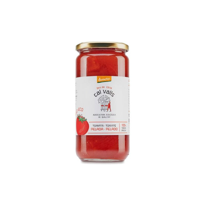 Cal Valls Organic Whole Peeled Tomato Demeter - Foodcraft Online Store