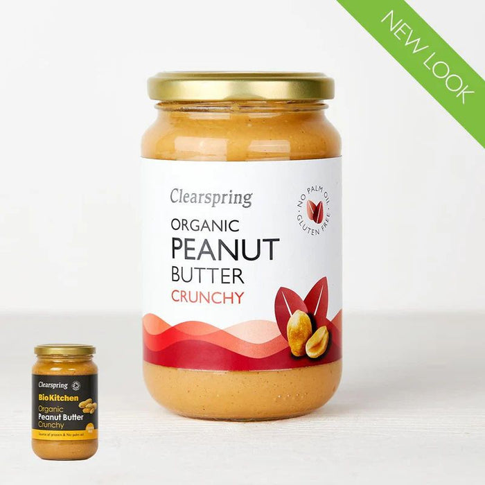 Clearspring Bio Kitchen Organic Crunchy Peanut Butter - Foodcraft Online Store