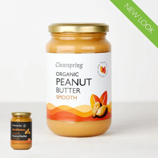 Clearspring Bio Kitchen Organic Smooth Peanut Butter - Foodcraft Online Store