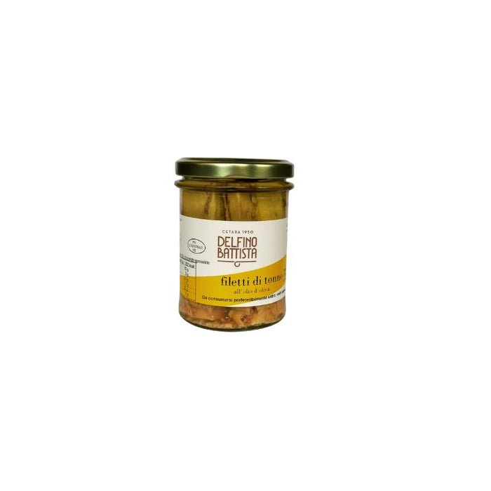 DELFINO BATTISTA Tuna Fillets In Olive Oil - Foodcraft Online Store