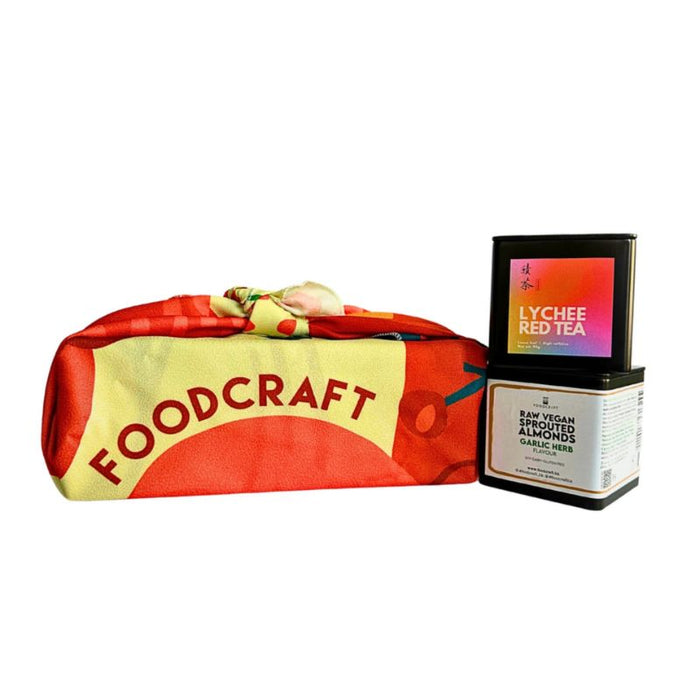 Foodcraft X More Tea CNY Gift Set - Garlic Herb Walnut and Lychee Tea - Foodcraft Online Store