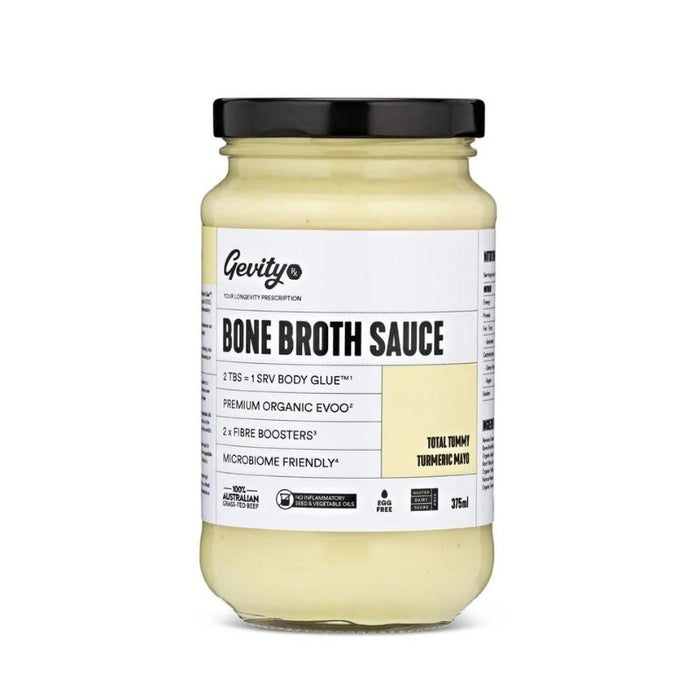 Gevity Rx Bone Broth Sauce Total Tummy Turmeric Mayo - Foodcraft Online Store