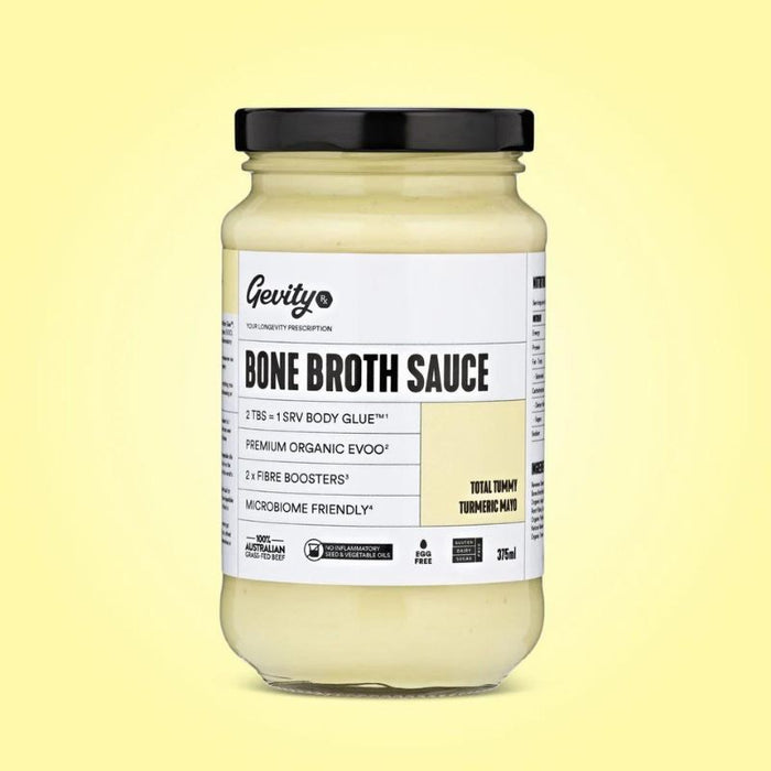 Gevity Rx Bone Broth Sauce Total Tummy Turmeric Mayo - Foodcraft Online Store