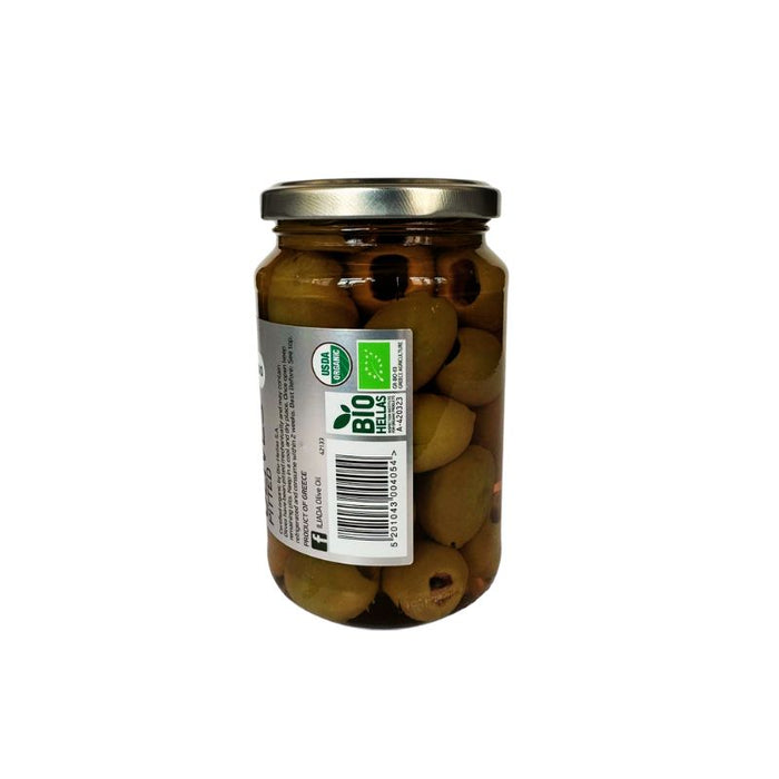 ILIADA Organic Green Olives Pitted - Foodcraft Online Store