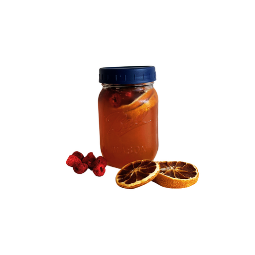 Organic Raspberry Orange Water Kefir - 400ml - Foodcraft Online Store 