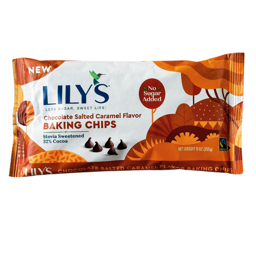 Lily's Stevia Sweetened Salted Caramel Baking Chips - Foodcraft Online Store