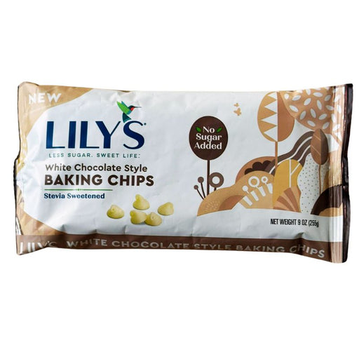 Lily's Stevia Sweetened White Chocolate Baking Chips - FoodCraft Online Store 