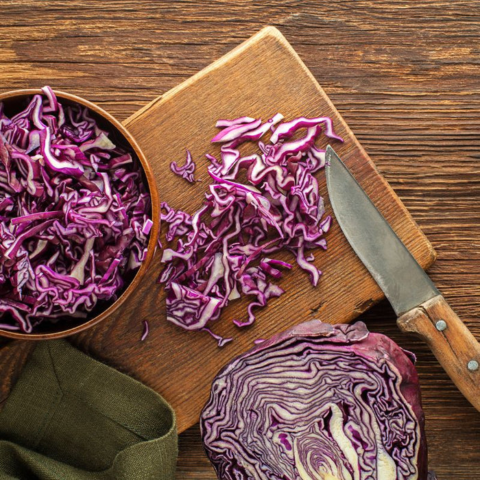 Organic Red Cabbage (purple cabbage) - Foodcraft Online Store