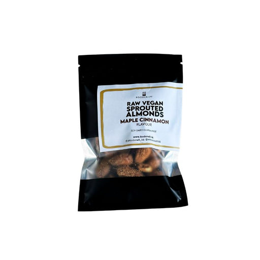 Raw Sprouted Almonds Maple Cinnamon Flavor - Foodcraft Online Store