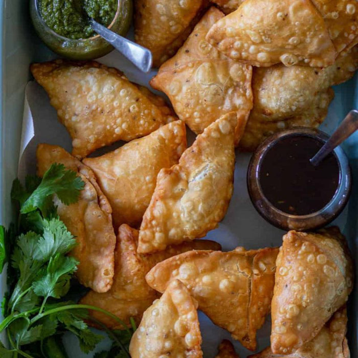 Samosas & Chai class by Aditi Jhaveri - Foodcraft Online Store