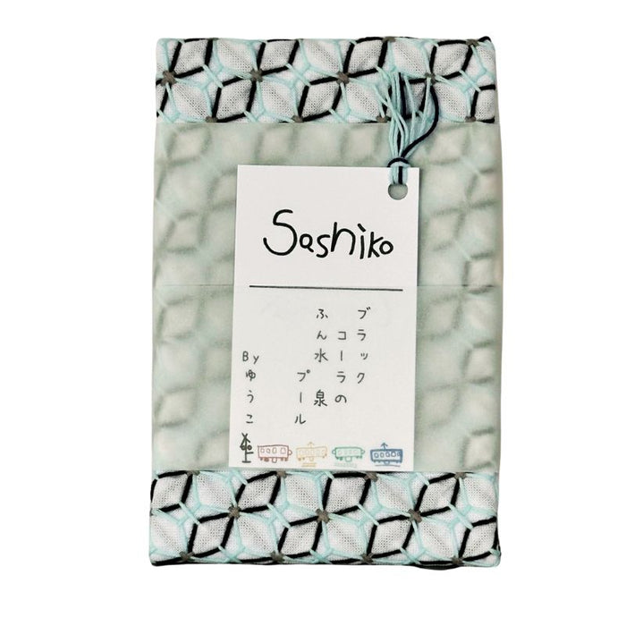 Sashiko Fukin (刺し子布巾) Handstitched Cloths - Foodcraft Online Store