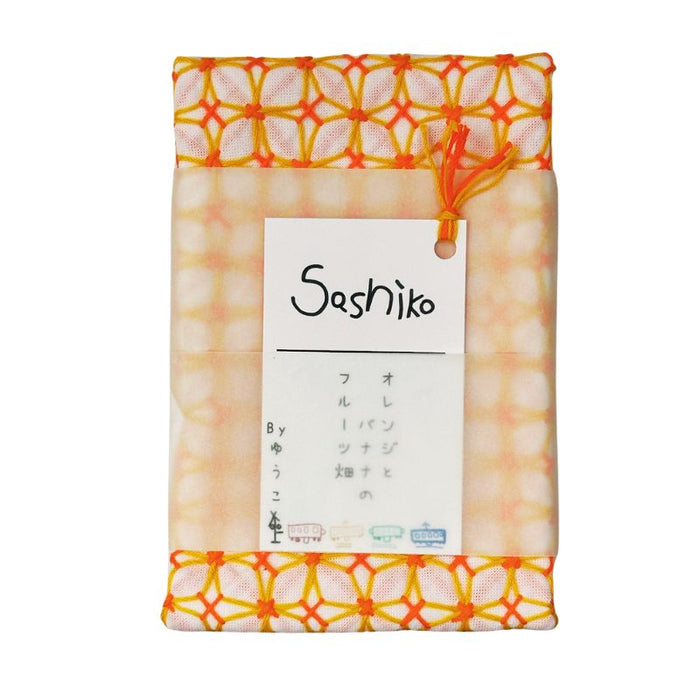 Sashiko Fukin (刺し子布巾) Handstitched Cloths - Foodcraft Online Store