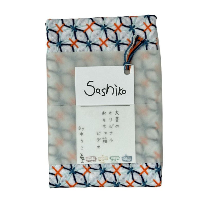 Sashiko Fukin (刺し子布巾) Handstitched Cloths - Foodcraft Online Store