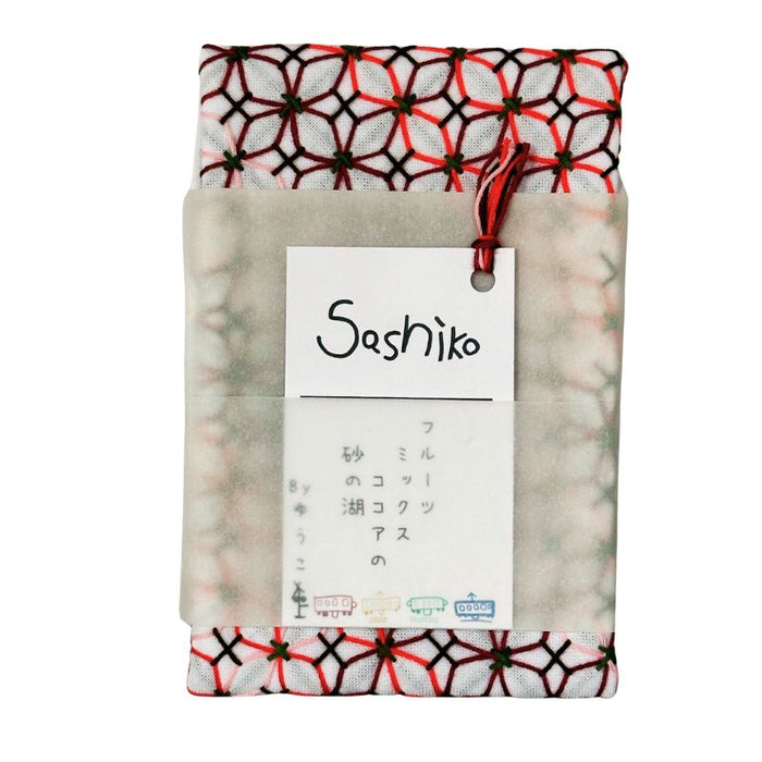 Sashiko Fukin (刺し子布巾) Handstitched Cloths - Foodcraft Online Store